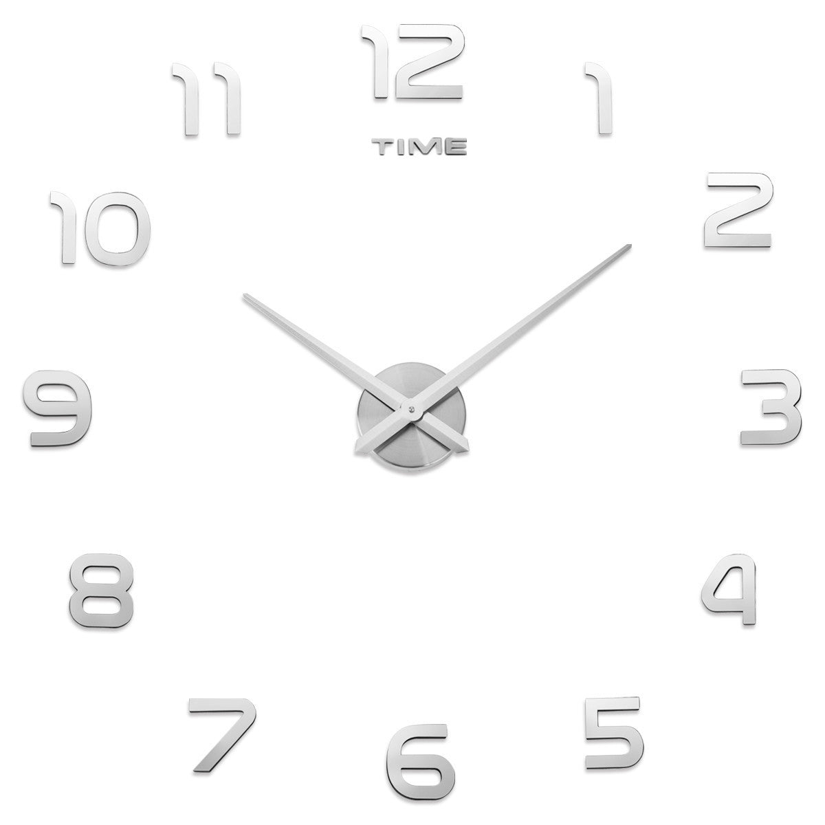 Reloj de Pared Grande Creativo de Acrílico DIY (Estilo Nórdico)