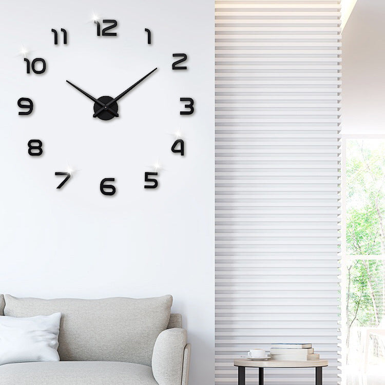 Reloj de Pared Grande Creativo de Acrílico DIY (Estilo Nórdico)
