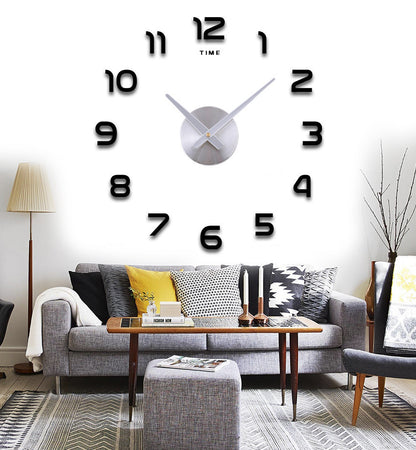 Reloj de Pared Grande Creativo de Acrílico DIY (Estilo Nórdico)