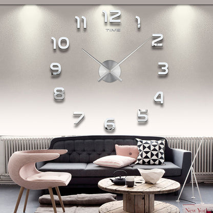 Reloj de Pared Grande Creativo de Acrílico DIY (Estilo Nórdico)