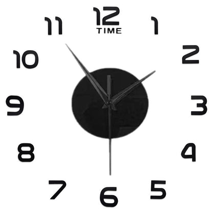 Reloj de Pared Grande Creativo de Acrílico DIY (Estilo Nórdico)