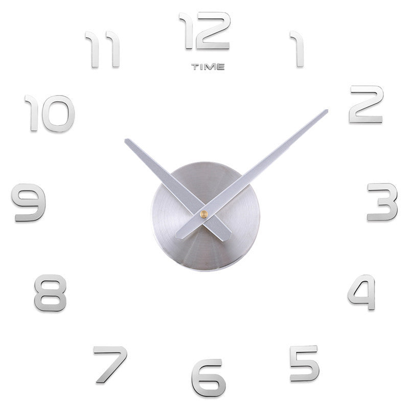 Reloj de Pared Grande Creativo de Acrílico DIY (Estilo Nórdico)