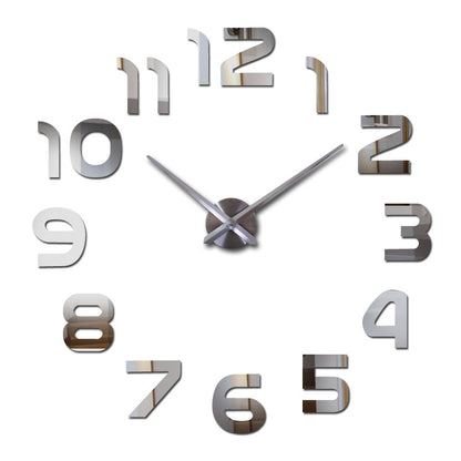 Reloj de Pared Grande Creativo de Acrílico DIY (Estilo Nórdico)