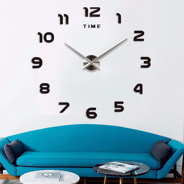 Reloj de Pared Grande Creativo de Acrílico DIY (Estilo Nórdico)