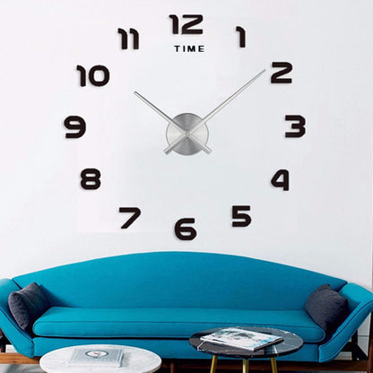 Reloj de Pared Grande Creativo de Acrílico DIY (Estilo Nórdico)