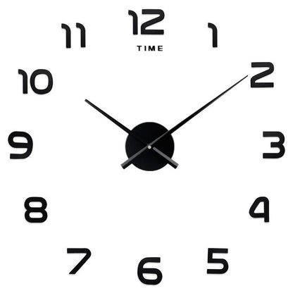 Reloj de Pared Grande Creativo de Acrílico DIY (Estilo Nórdico)