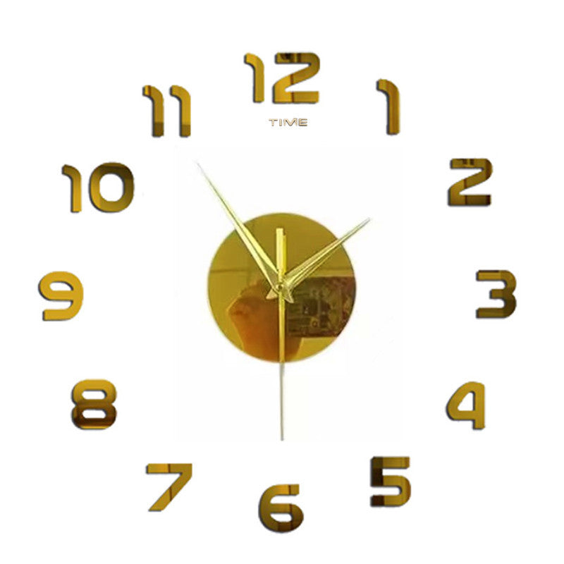 Reloj de Pared Grande Creativo de Acrílico DIY (Estilo Nórdico)