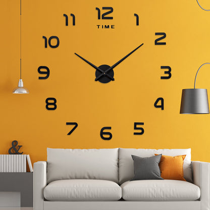 Reloj de Pared Grande Creativo de Acrílico DIY (Estilo Nórdico)